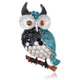 hibou en broche