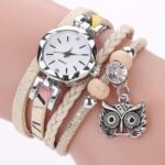 multi bracelets et montre hibou pastel breloque pas cher